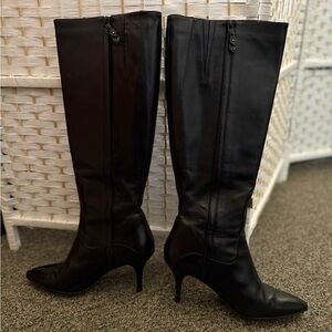 Cole Haan Women's Tall Sexy Black Boots